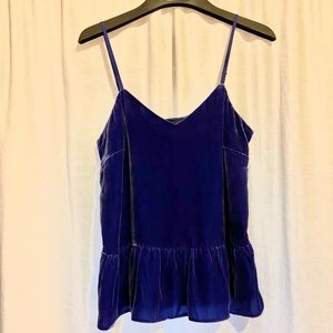 J. Crew Velvet Cami